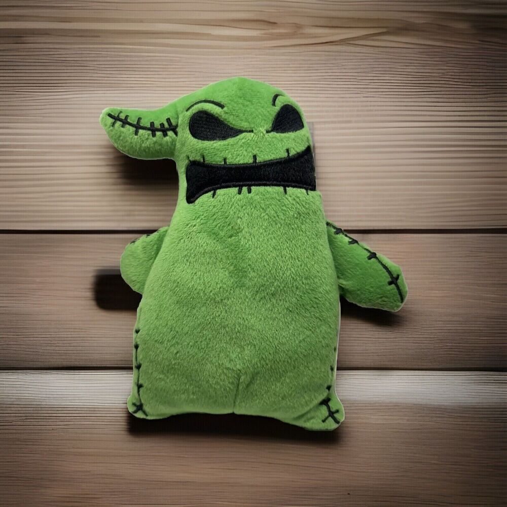 Disney Nightmare Before Christmas Oogie Boogie Plush 9" Green Stuffed Toy Burton
